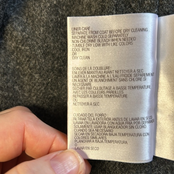 Michael Kors Single Breasted Black Trench Coat - Picture 10 of 11